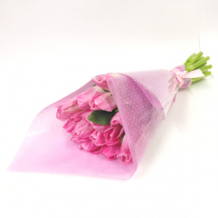 Купуть розовые тюльпаны 17