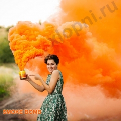 Smoke Bomb оранжевый цветной дым