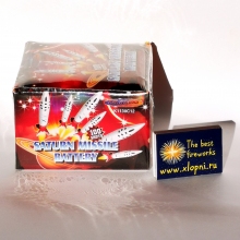 Батарея салютов Катюша 100 залпов