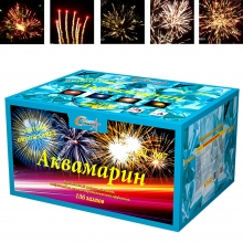 Супер салют Аквамарин