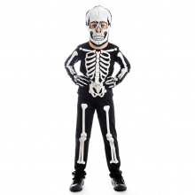 Костюм на хэллоуин детский Скелет, рост 110