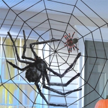 Черная паутина 1,5 метра