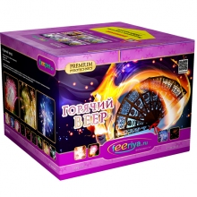 Веерный фейерверк 40 залпов Горячий веер Веерный фейерверк 40 залпов Горячий веер